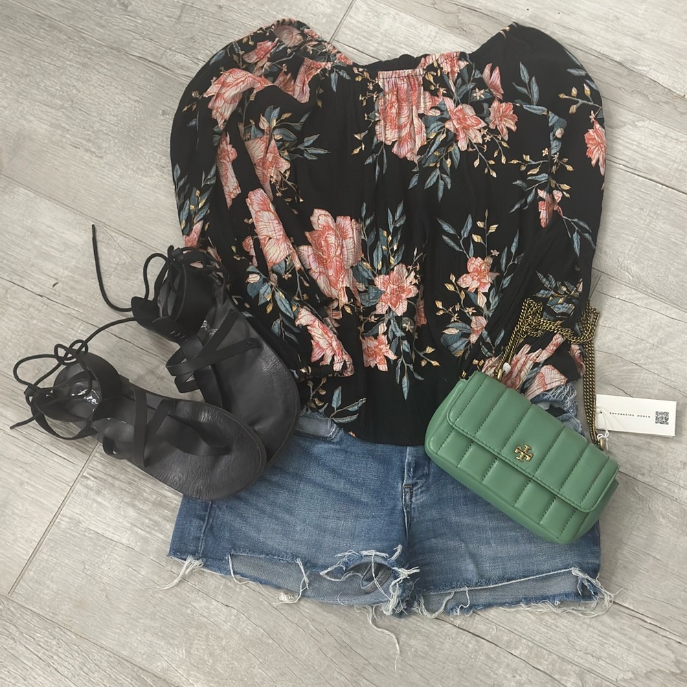 Billabong off the shoulder top
